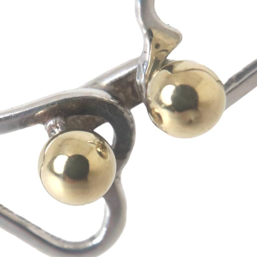 TIFFANY&Co.（ティファニー） フック＆アイ ダブルハート バングル 18K