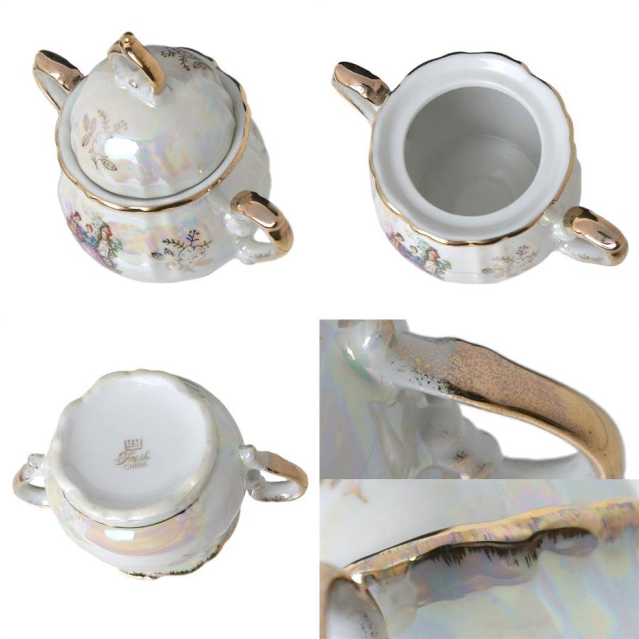 シュガーレディ　コース　フルセット　ボーンチャイナ　5セット シュガーレディ コース フルセット ボーンチャイナ 5セット