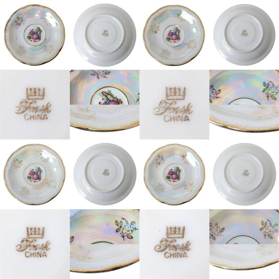 Fresh CHINA フレッシュチャイナ ロココ調 ティータイムセット カップ