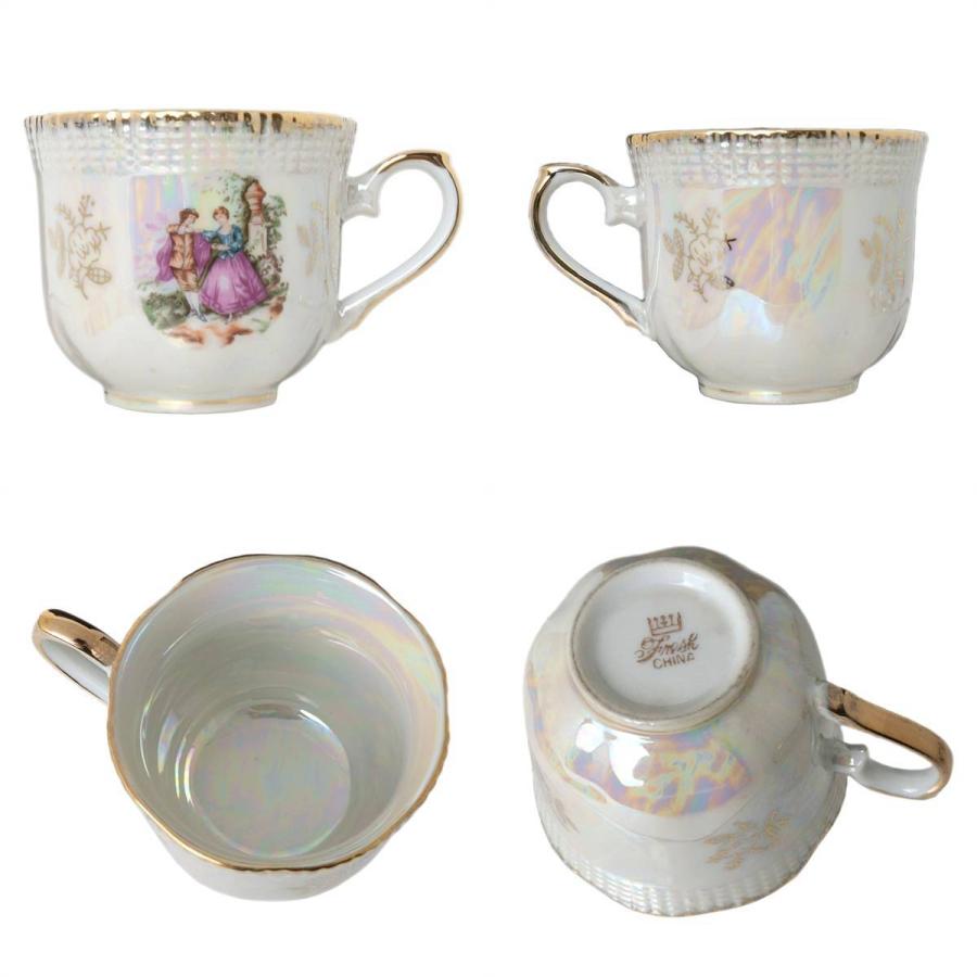 Fresh CHINA フレッシュチャイナ ロココ調 ティータイムセット
