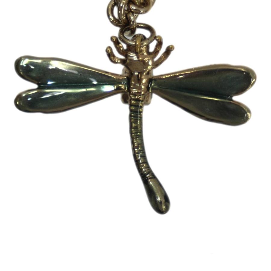 GUCCI GUCCI/グッチ トンボ チャーム キーリング ジュエル