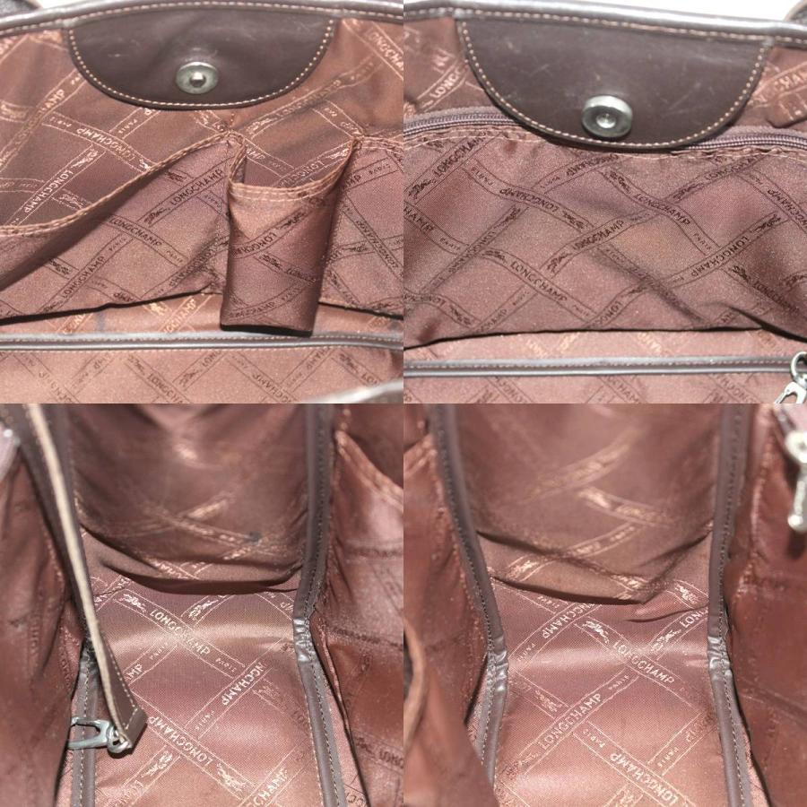 LONGCHAMP（ロンシャン） レザー トートバッグ ハンドバッグ オール