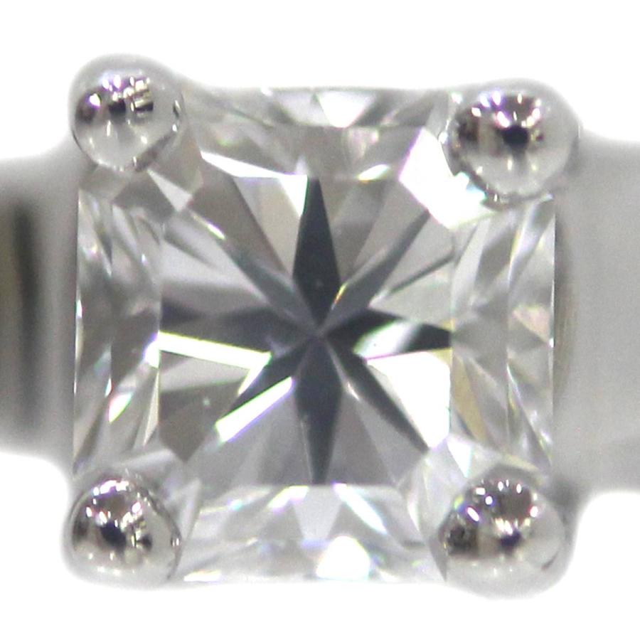 TIFFANY&Co.（ティファニー） Pt950 ダイヤモンド リング プリンセ 