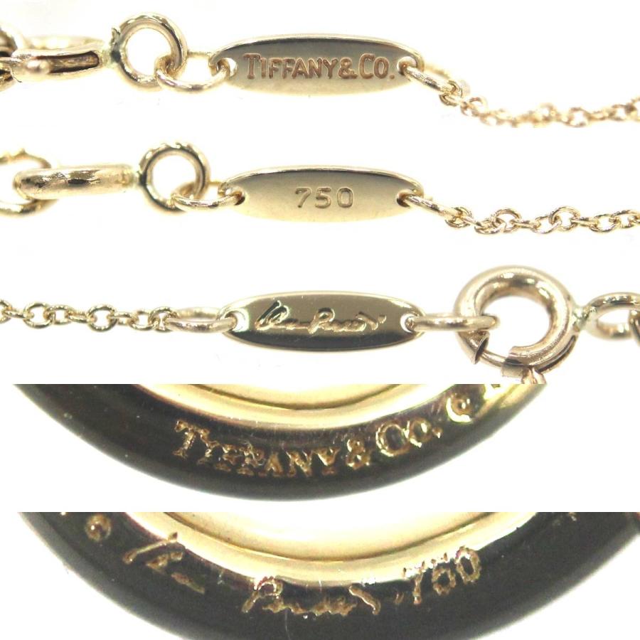 Tiffany&Co. / ティファニー クアドロフォリオ クローバー ネックレス 750 18金 40cm 5.4g NO  Aランクの画像