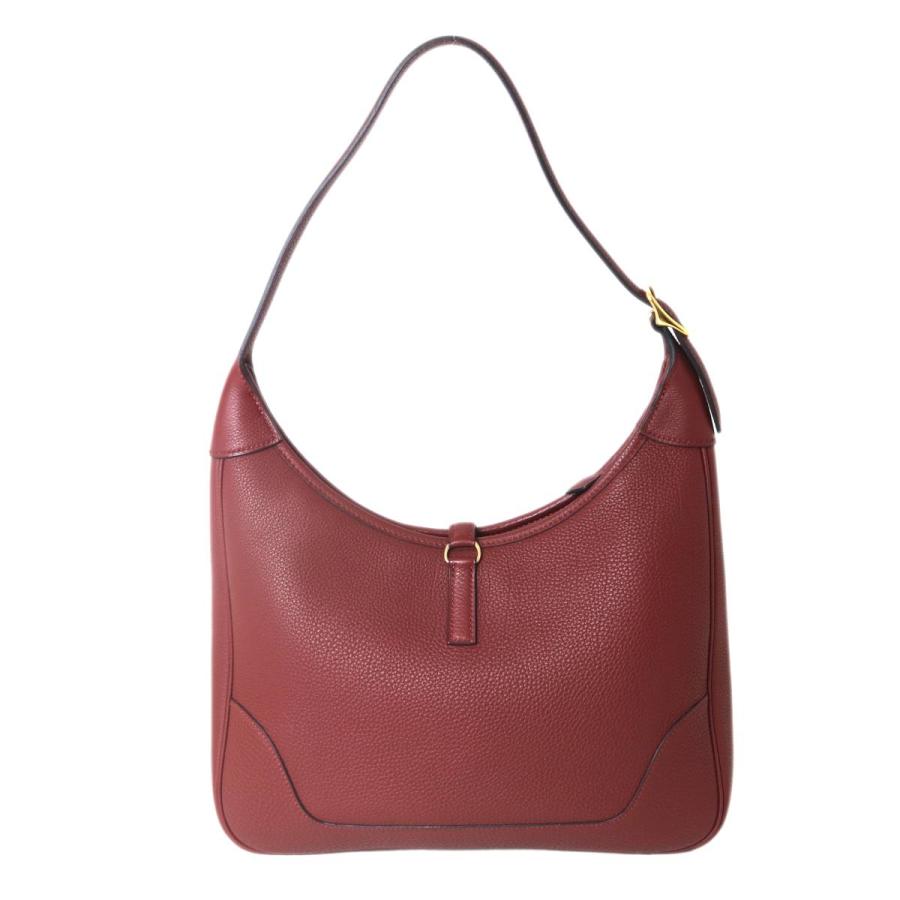 HERMES（エルメス） トリム31 ショルダーバッグ ボルドー P□C刻 保存