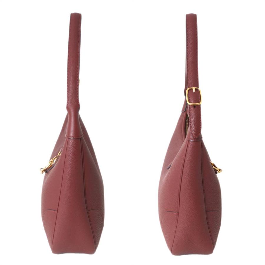 HERMES（エルメス） トリム31 ショルダーバッグ ボルドー P□C刻 保存