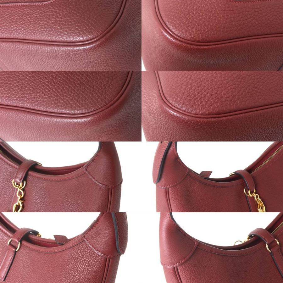 HERMES（エルメス） トリム31 ショルダーバッグ ボルドー P□C刻 保存