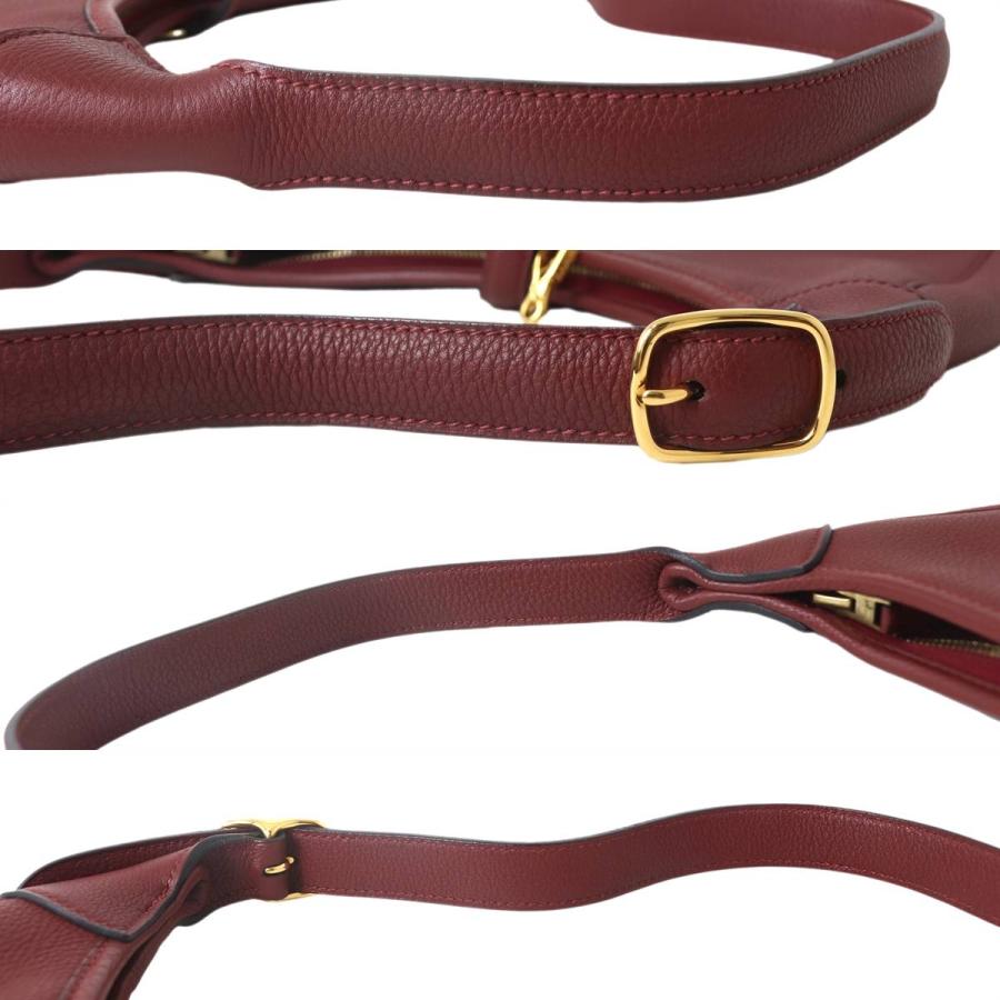 HERMES（エルメス） トリム31 ショルダーバッグ ボルドー P□C刻 保存
