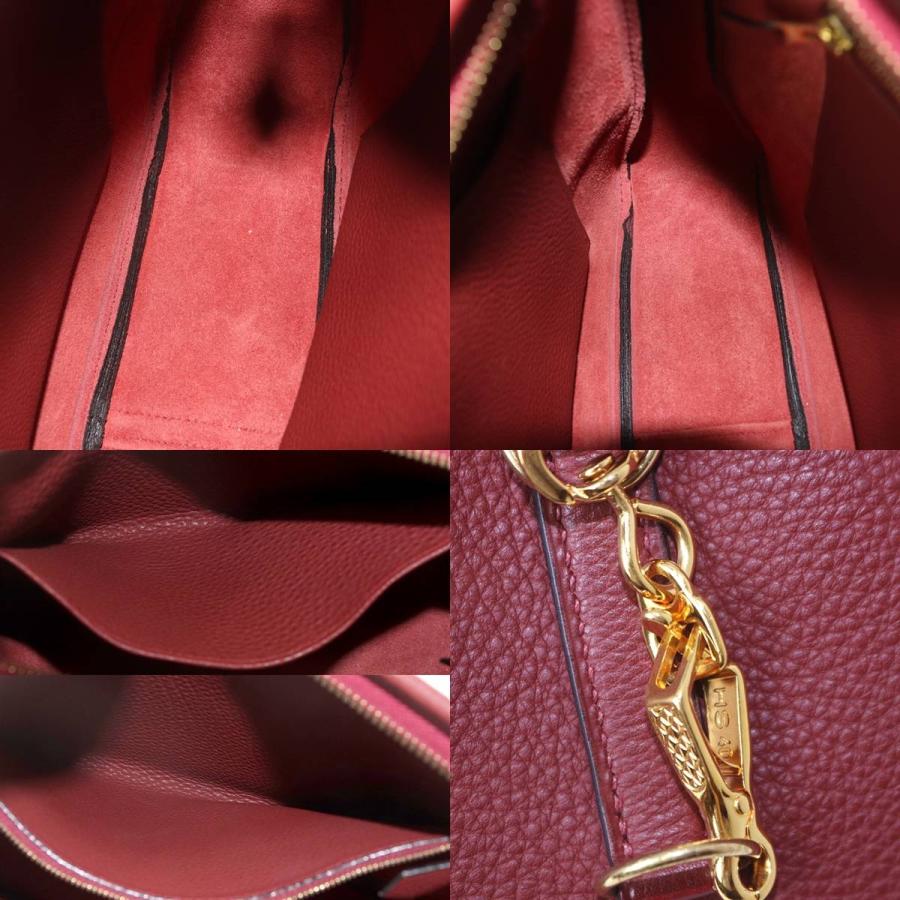 HERMES（エルメス） トリム31 ショルダーバッグ ボルドー P□C刻 保存