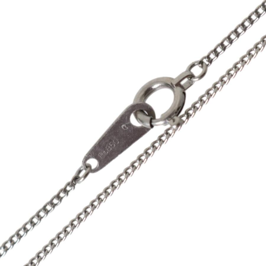 極美品！Pt850　喜平　ネックレス　40cm　プラチナ　2面　シングル プラチナ 喜平ネックレス 2面 2.8g 40cm チェーン 造幣局検定