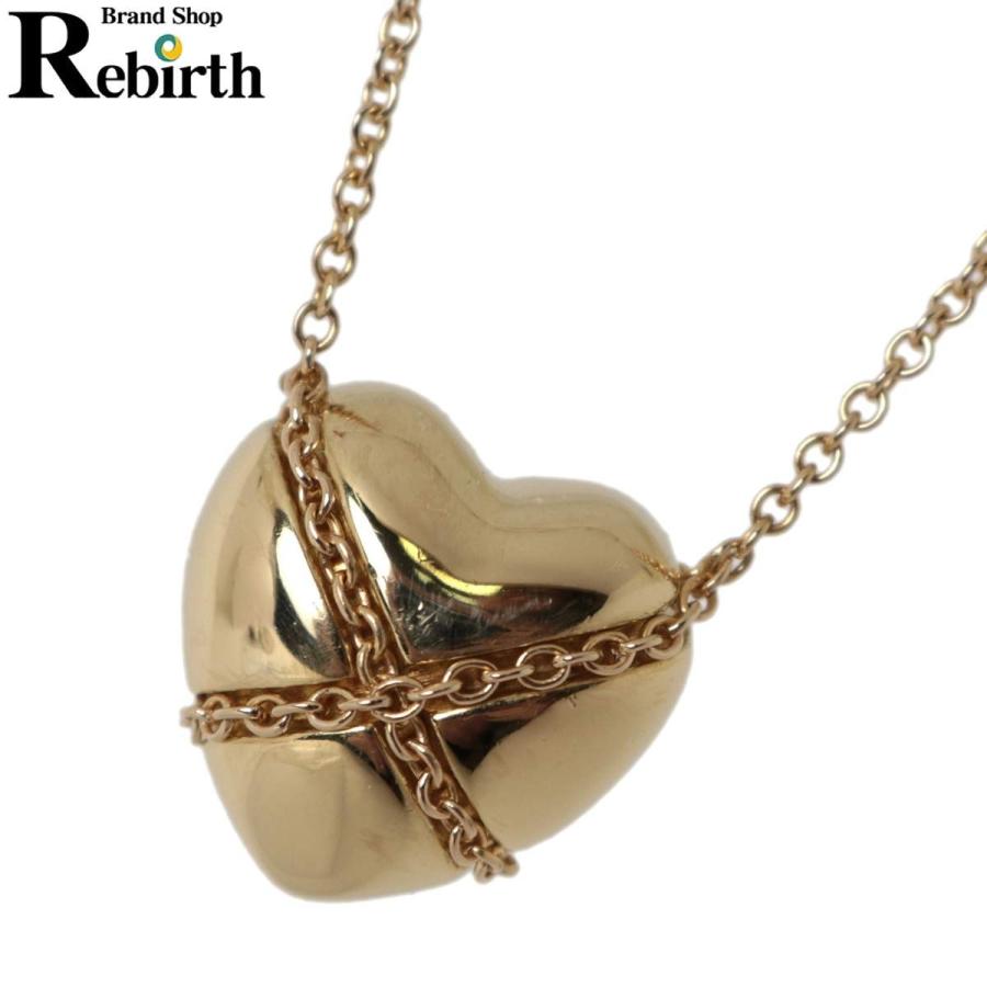 Tiffany Co ティファニー K18 ハート チェーンクロスペンダントネックレス 首回り47cm 6 0g 18金 イエローゴールド Kz Nt 中古 Kztosb01 ブランドショップリバース 通販 Yahoo ショッピング