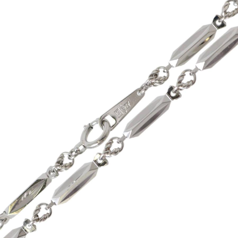 切子ネックレス オーロラ子持ち チェーンネックレス Pt850 プラチナ 首周り約41cm 重量約25.2g NT 磨き仕上げ品 Sランク  :kz210511sxtb04:ブランドショップリバース - 通販 - Yahoo!ショッピング