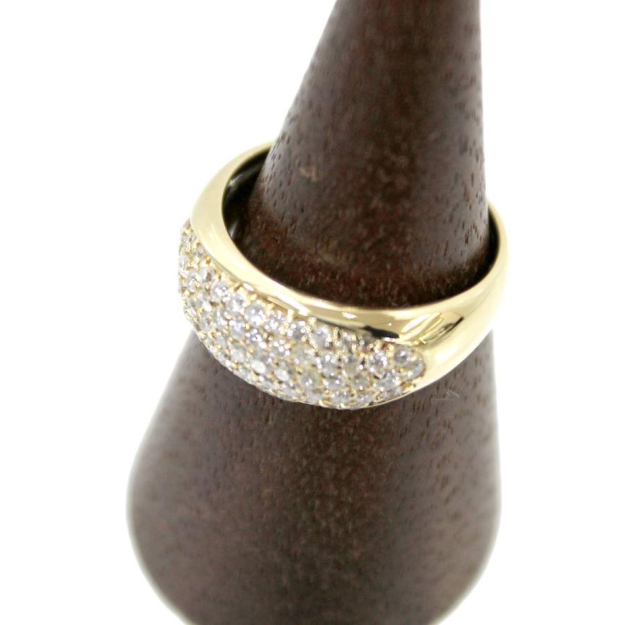 ゴールド K18 メレダイヤトップ 1.00ct 約3.6g 金 トップのみ