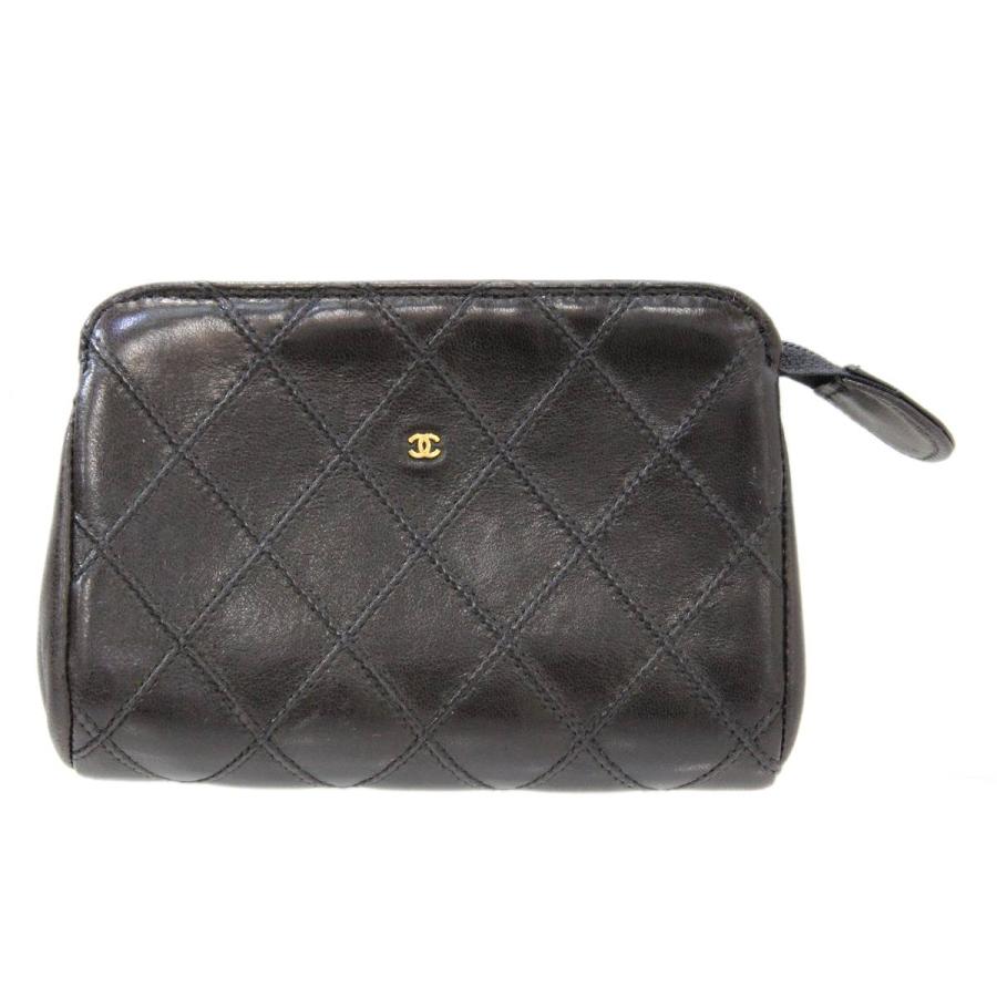 ディスカウント！激レア商品⭐️CHANEL ポーチ 可愛いサイズ25K】CHANEL ミニポーチ キャビアスキン (CHANEL