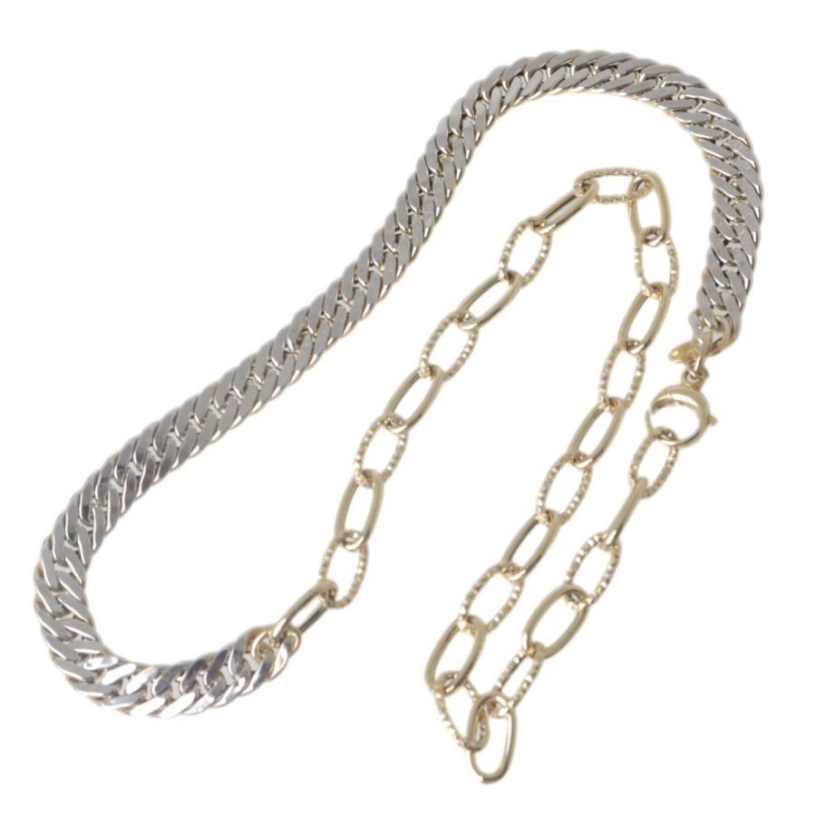 フィオレンティーナ ☆1123AR 喜平2面ダブル&リップル 中空 チェーン 