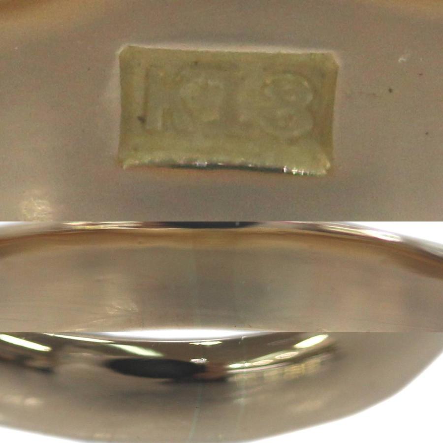 K18 18金 リング 2.10g 13号 甲丸 甲丸リング 18金 リング 指輪 K18 18K レディース メンズ 女性用 男性