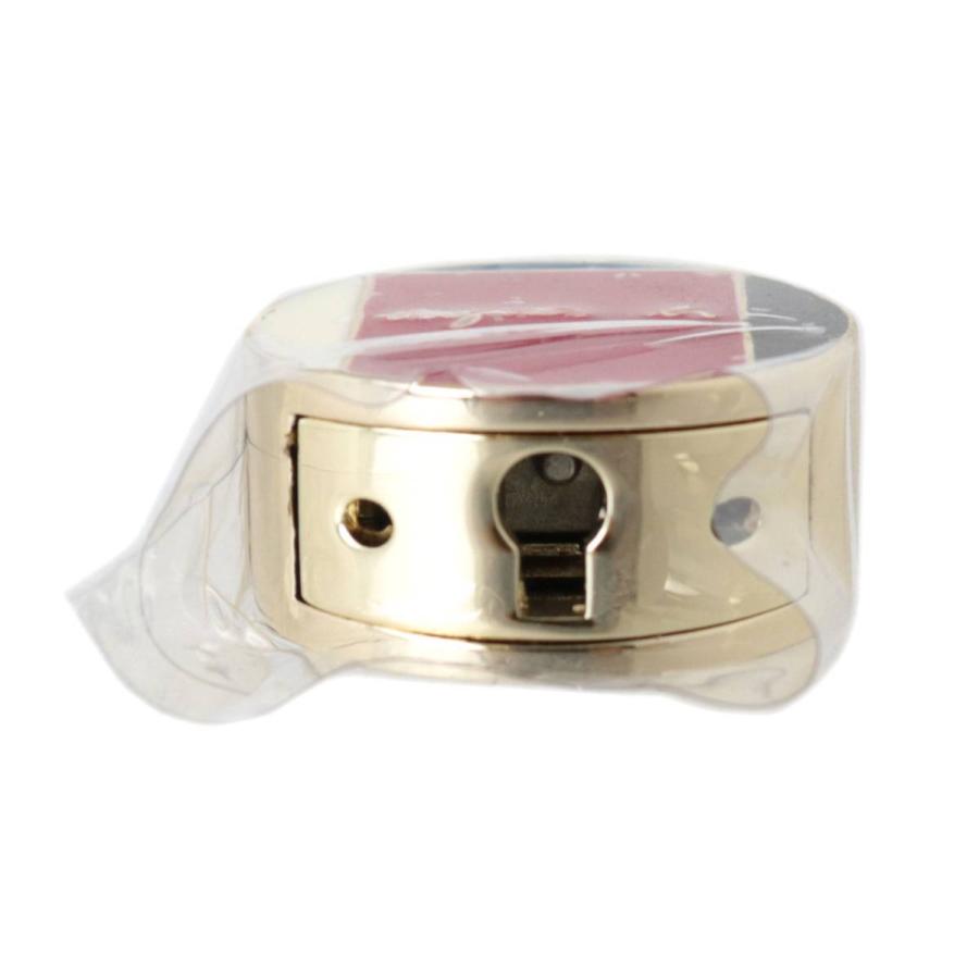 agnes b.（アニエスベー） 南京錠 パドロック & ロゴ型キー ゴールド