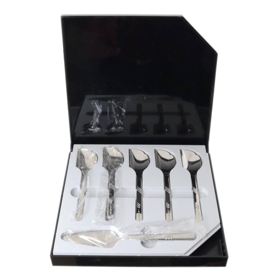 桂 由美 カトラリー ケーキサーバー1本 ケーキスプーン5本 計6本セット