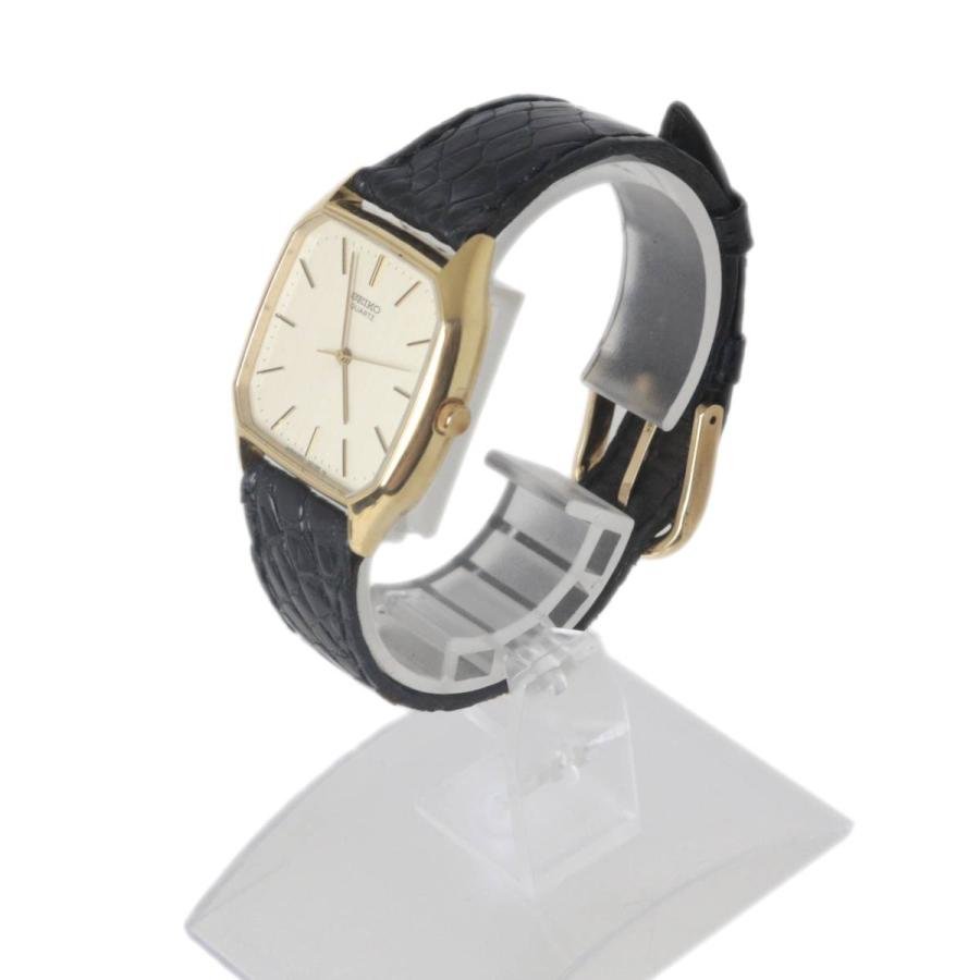 SEIKO（セイコー） メンズクォーツ K18ケース K18尾錠 レザーベルト