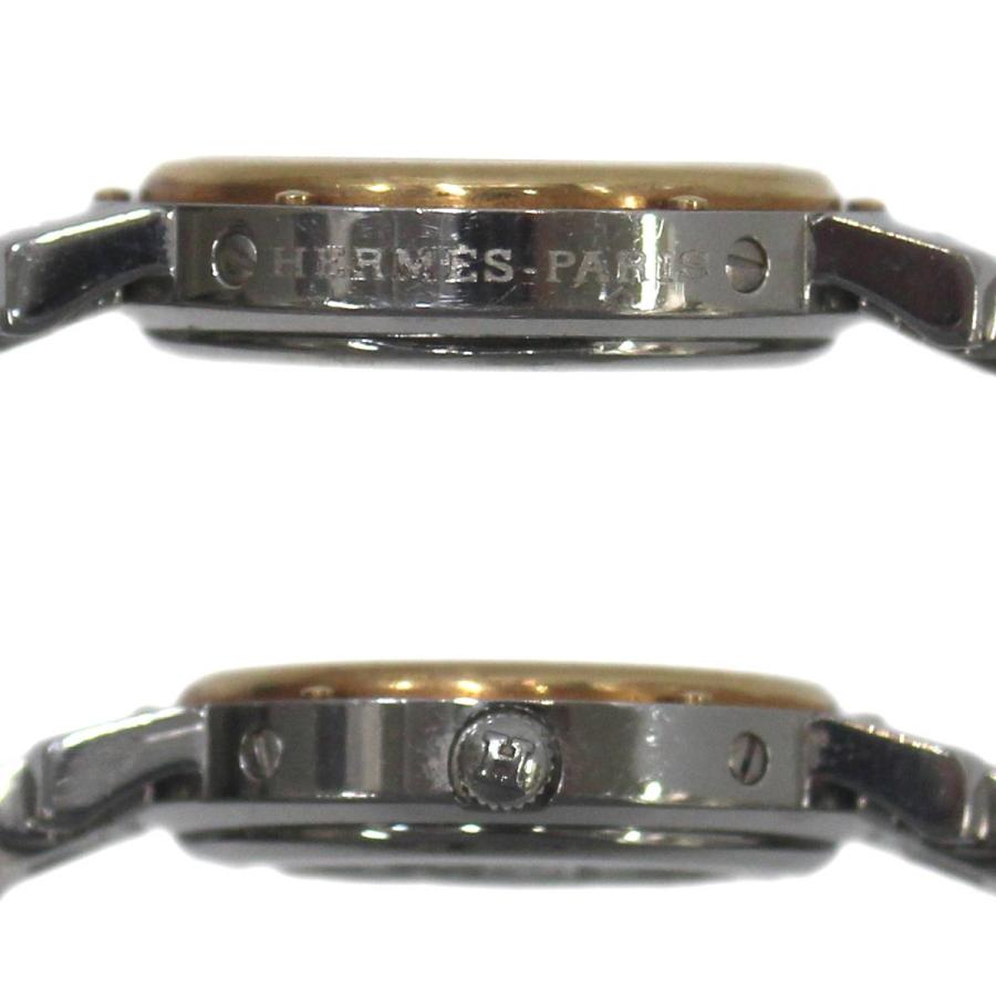 HERMES（エルメス） クリッパー レディース クォーツ CL4.220 SS×PG NO