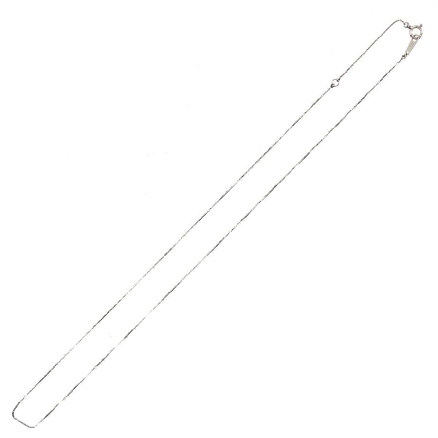 Pt850 プラチナ ベネチアン ネックレス チェーン 40cm 1.3g KA Bランク