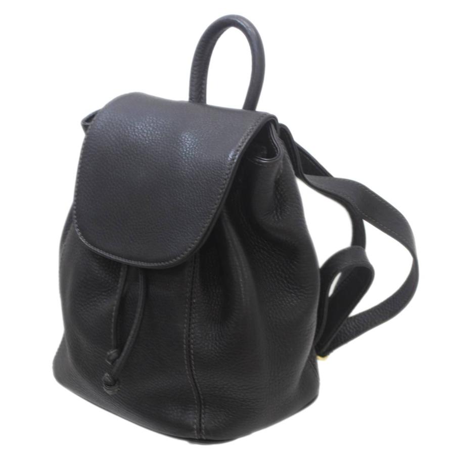 coach　コーチ　リュック　バックパック　巾着　レザー　ブラック　黒 COACH コーチ 新品未使用 ブラック レザー リュックサック 巾着