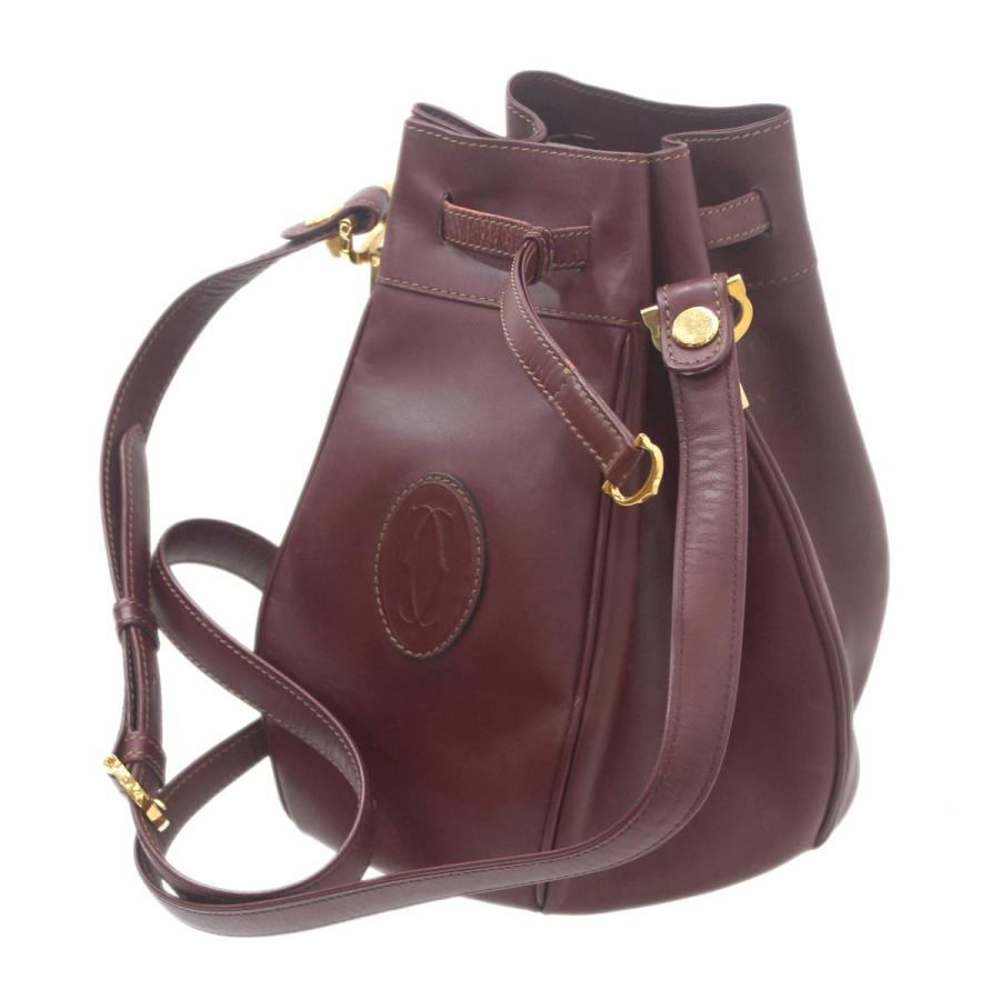 Cartier Cartier/カルティエ 巾着型 ショルダーバッグ マスト