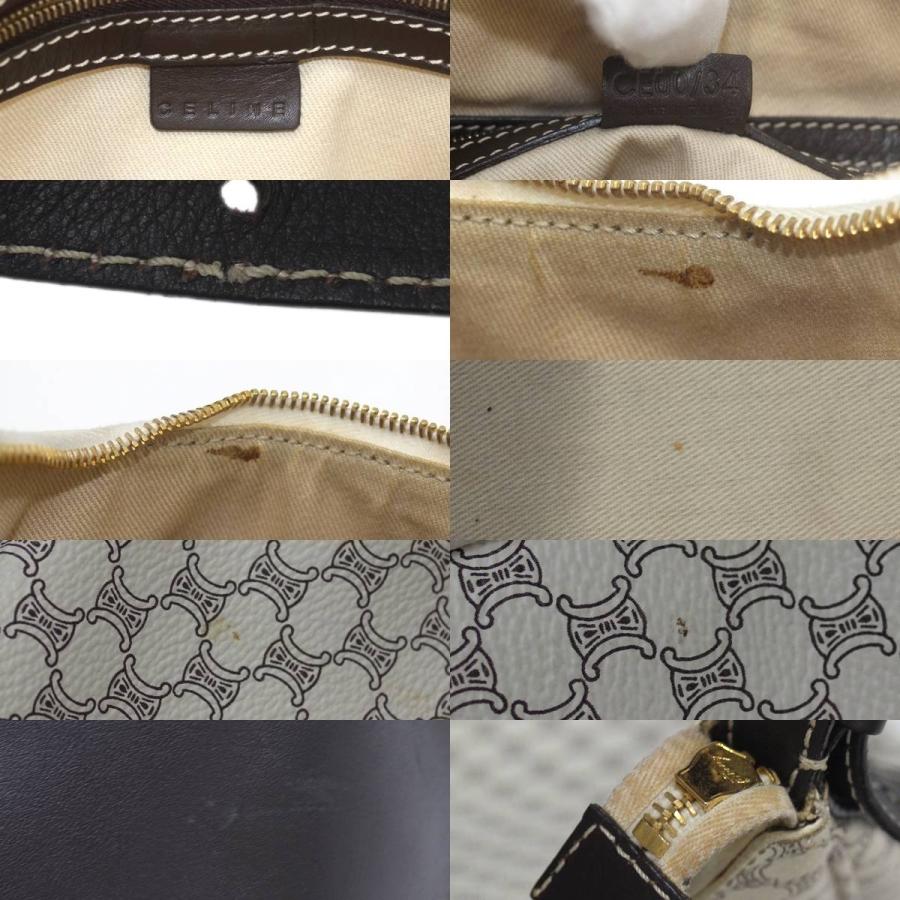 CELINE（セリーヌ） ショートショルダーバッグ マカダム柄 オフ