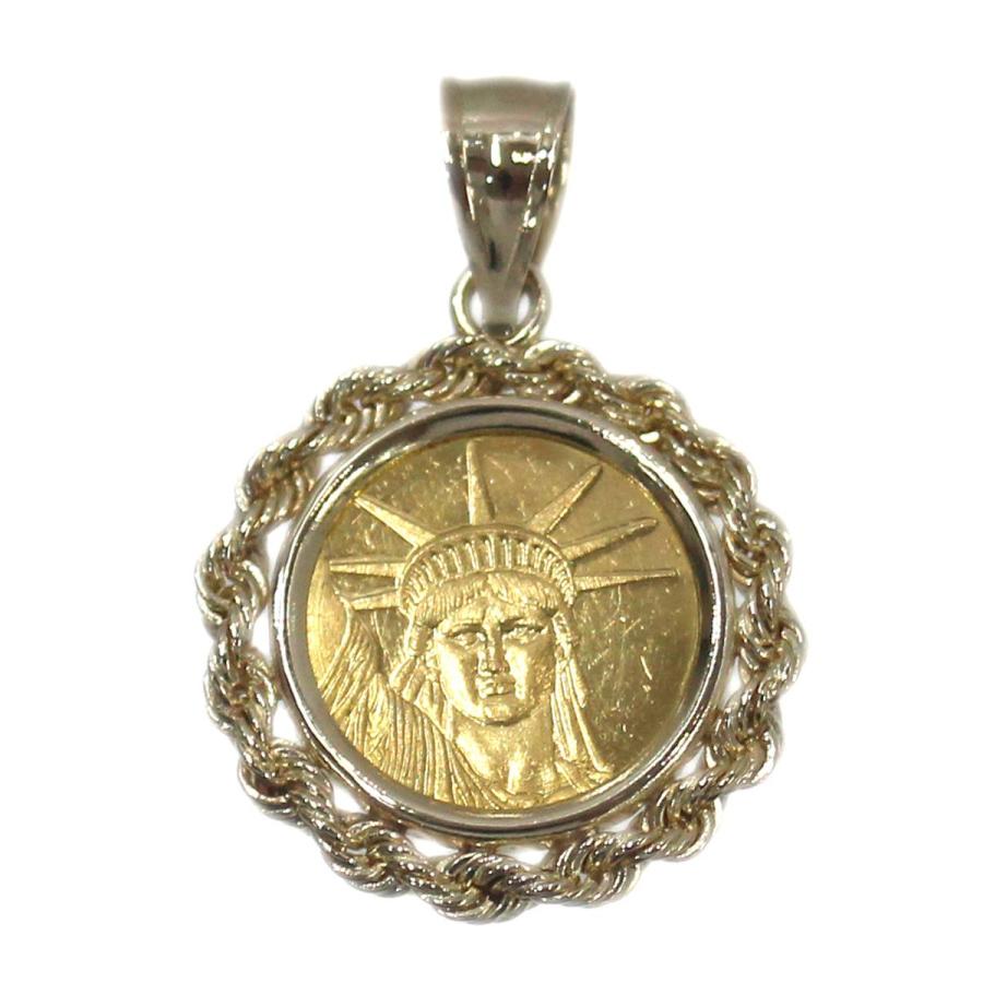 K24 純金 リバティトレード ゴールド金貨 コイン 1/20OZ 自由の女神