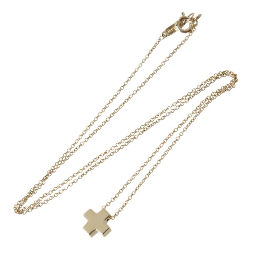 Tiffany&Co. / ティファニー ローマンクロス ネックレス 750 18金 41cm 3.4g NO 美品 Aランクの画像