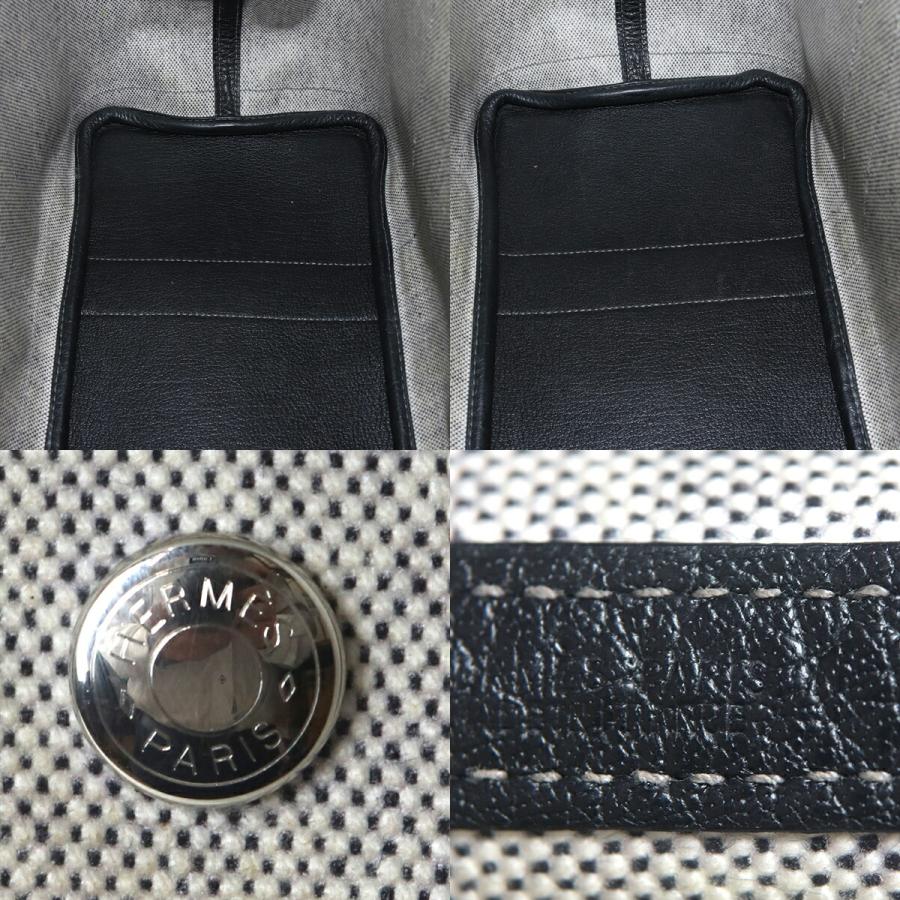 HERMES エルメス ガーデンパーティ PM トートバッグ トワルアッシュ HERMES エルメス ガーデンパーティPM トートバッグ トワル