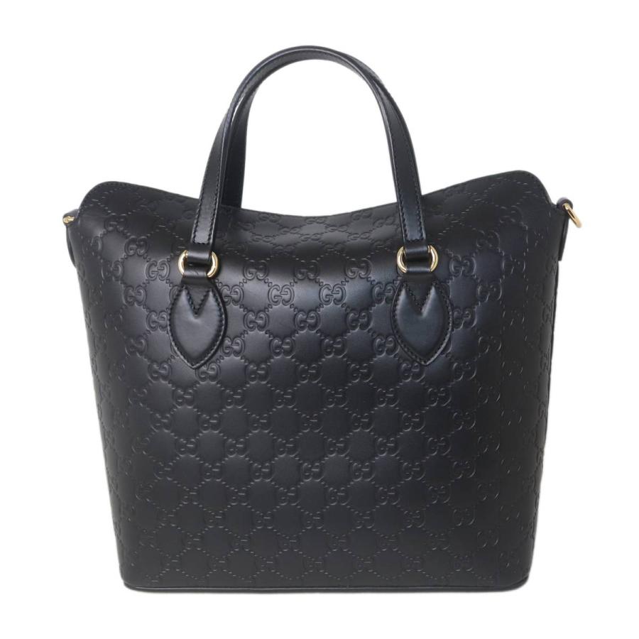 GUCCI/グッチ ハンドバッグ ショルダーバッグ グッチシマ ブラック 428226 ES Aランクの画像