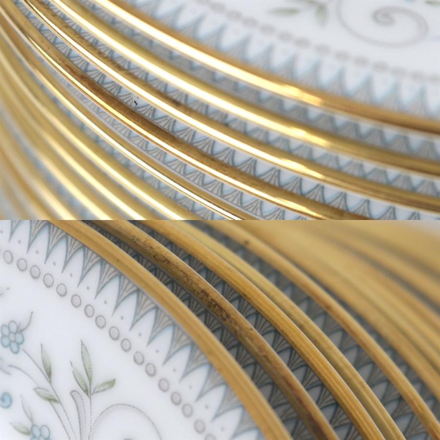 ノリタケ Noritake 花柄 金彩 小皿 パン皿 パンプレート 18枚 セット