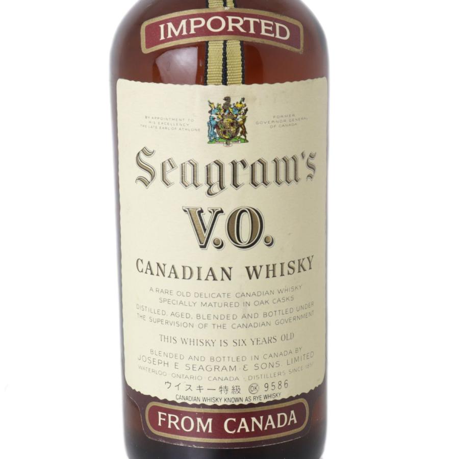 Seagram's V.O. CANADIAN WHISKY 古酒