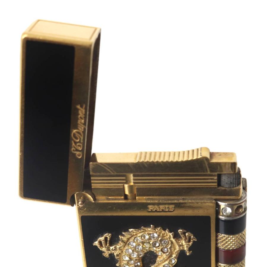 S.T.DUPONT（エス・テー・デュポン） 希少 ガスライター ライン2 龍