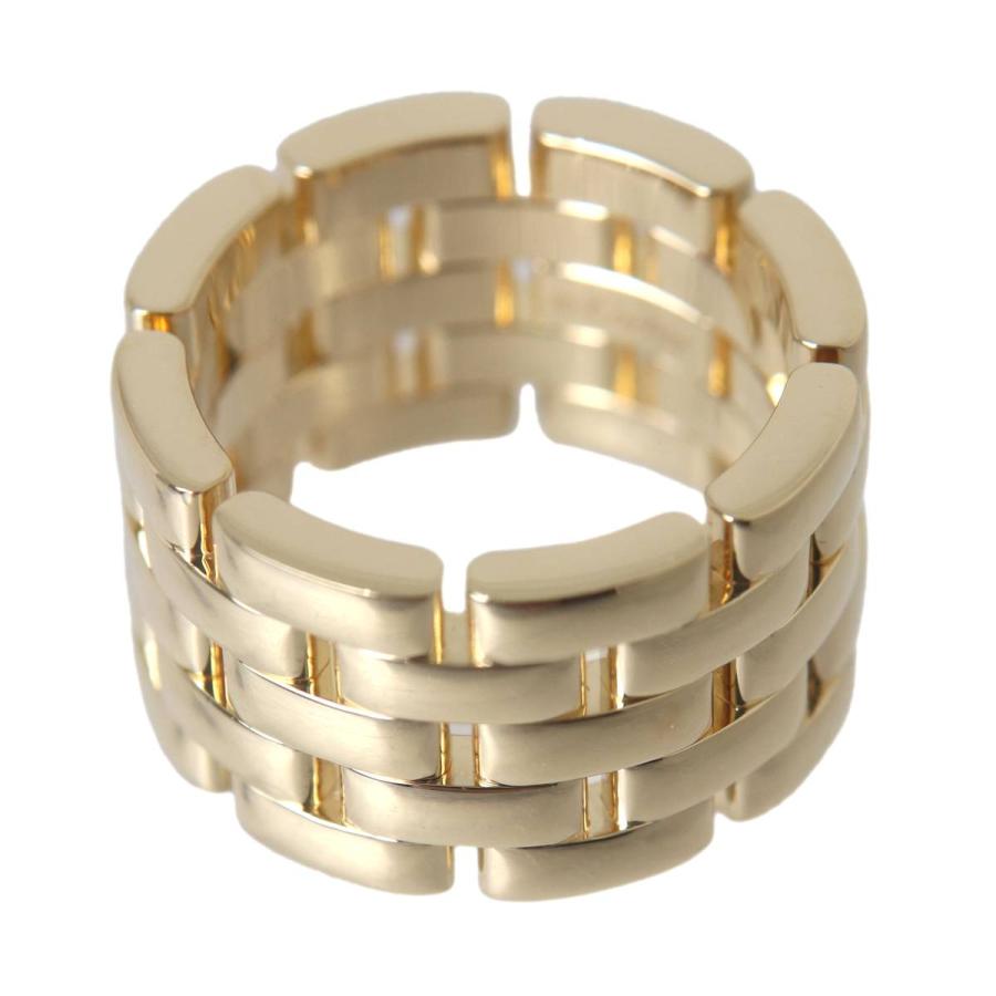 【美品】カルティエ　Cartier マイヨンパンテール　WG ダイヤ付　53 Cartier（カルティエ） マイヨンパンテール リング 5連 53 VAK213