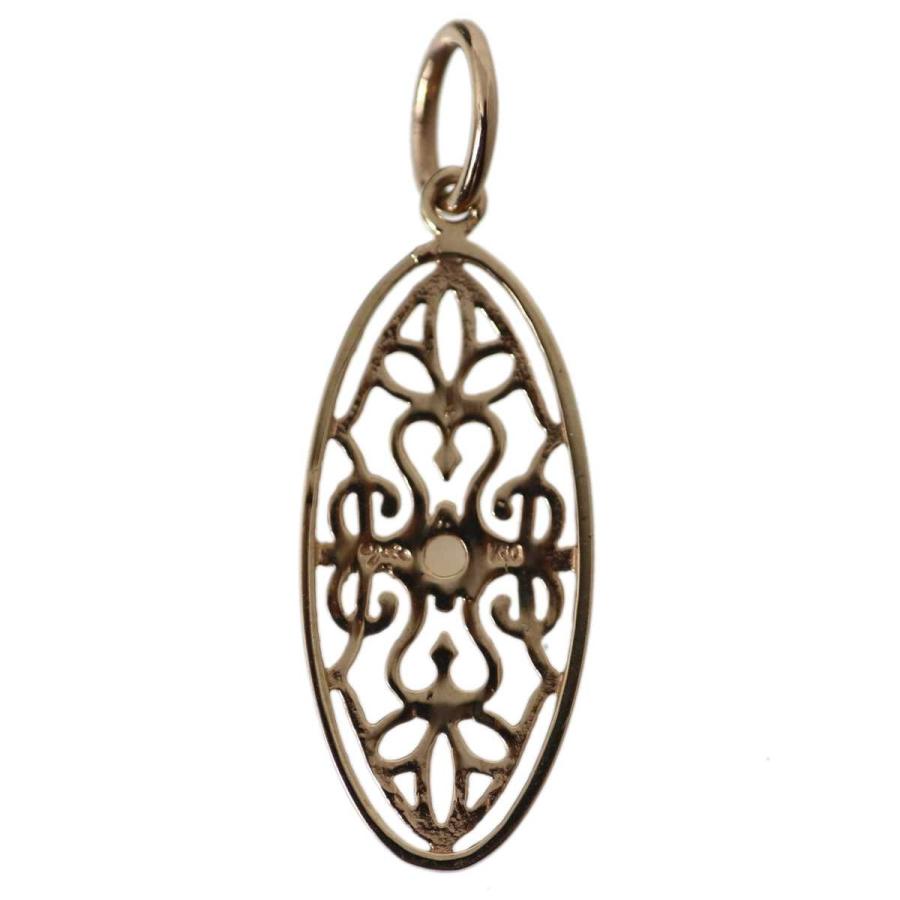 agete / アガット 西洋風デザイン オパール ペンダントトップ チャーム