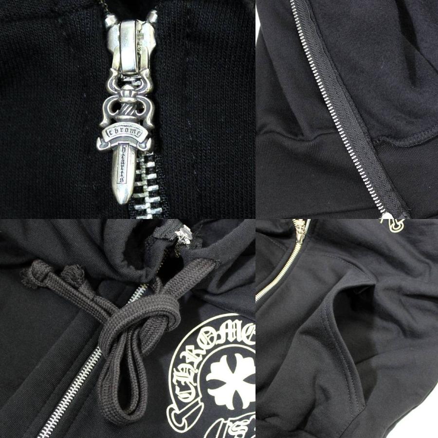 CHROME HEARTS クロムハーツ／ダガージップ パーカー／銀座購入／薄手 CHROME HEARTS クロムハーツ（原本無） ダガージップ CHプラス