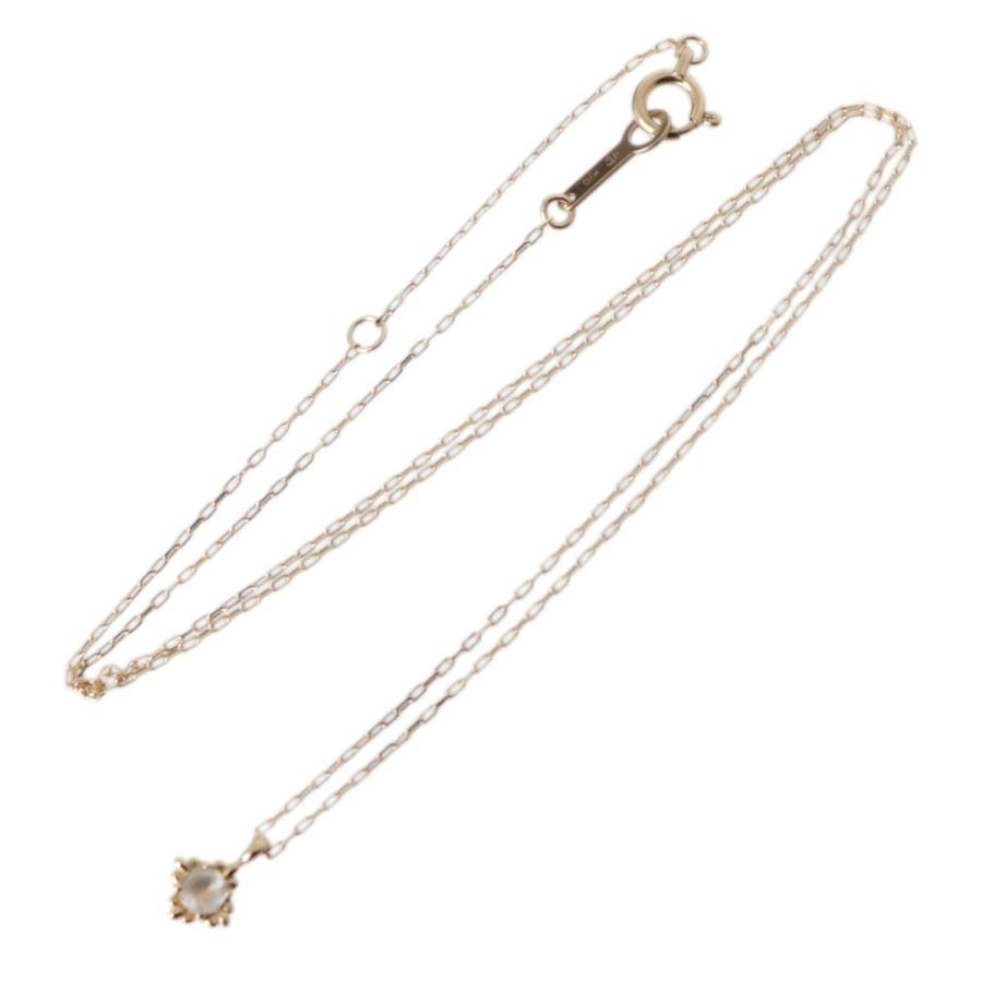 4℃ ヨンドシー ヨンドシィ リバーシブルネックレス 角小豆 カット