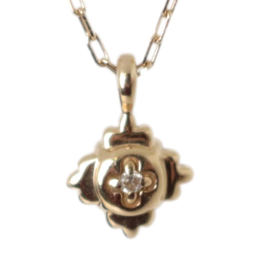 4℃ ヨンドシー ヨンドシィ リバーシブルネックレス 角小豆 カット