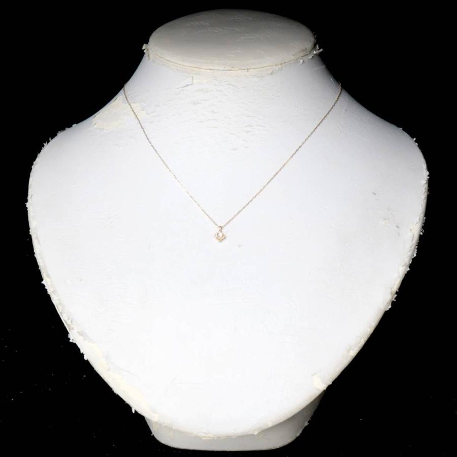 4℃ ヨンドシー ヨンドシィ リバーシブルネックレス 角小豆 カット