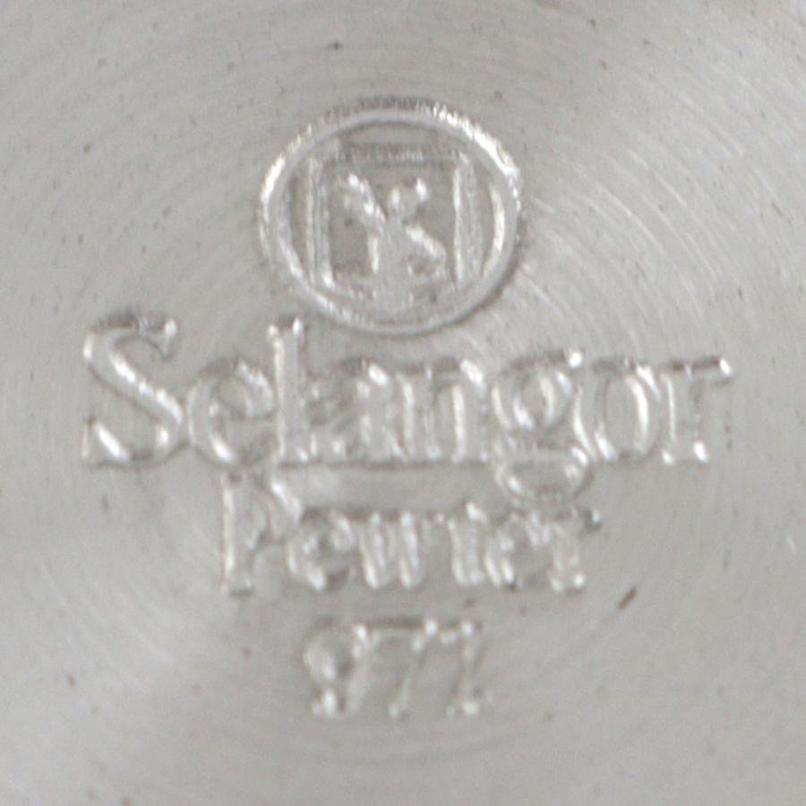 SELANGOR PEWTER 977 花瓶 一輪挿し 錫 全長約20.8cm NT Bランク