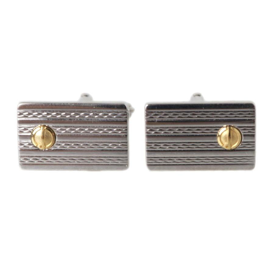 【未使用】dunhill ダンヒル ネクタイピン カフス タイピン dロゴ Dunhill ダンヒル d ロゴ カフス シルバー メンズ - 小物