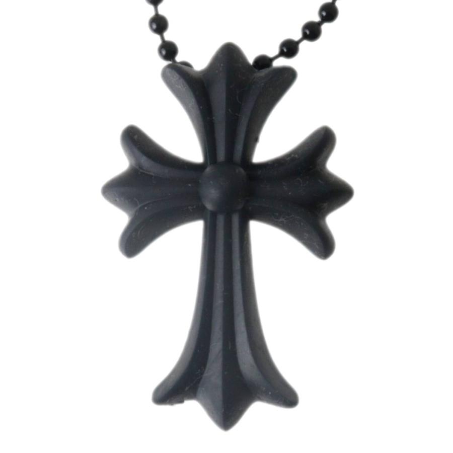 CHROME HEARTS HEARTS/クロムハーツ ラバーCHクロス シリコン 