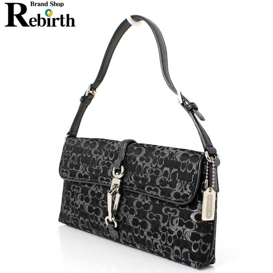 COACH COACH/コーチ ハンドバッグ ポーチ シグネチャー ブラック COACH COACH/コーチ ハンドバッグ ポーチ シグネチャー ブラック