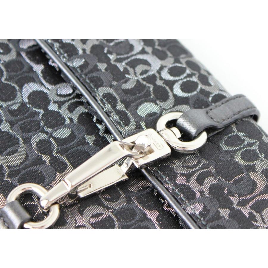 COACH COACH/コーチ ハンドバッグ ポーチ シグネチャー ブラック COACH COACH/コーチ ハンドバッグ ポーチ シグネチャー ブラック