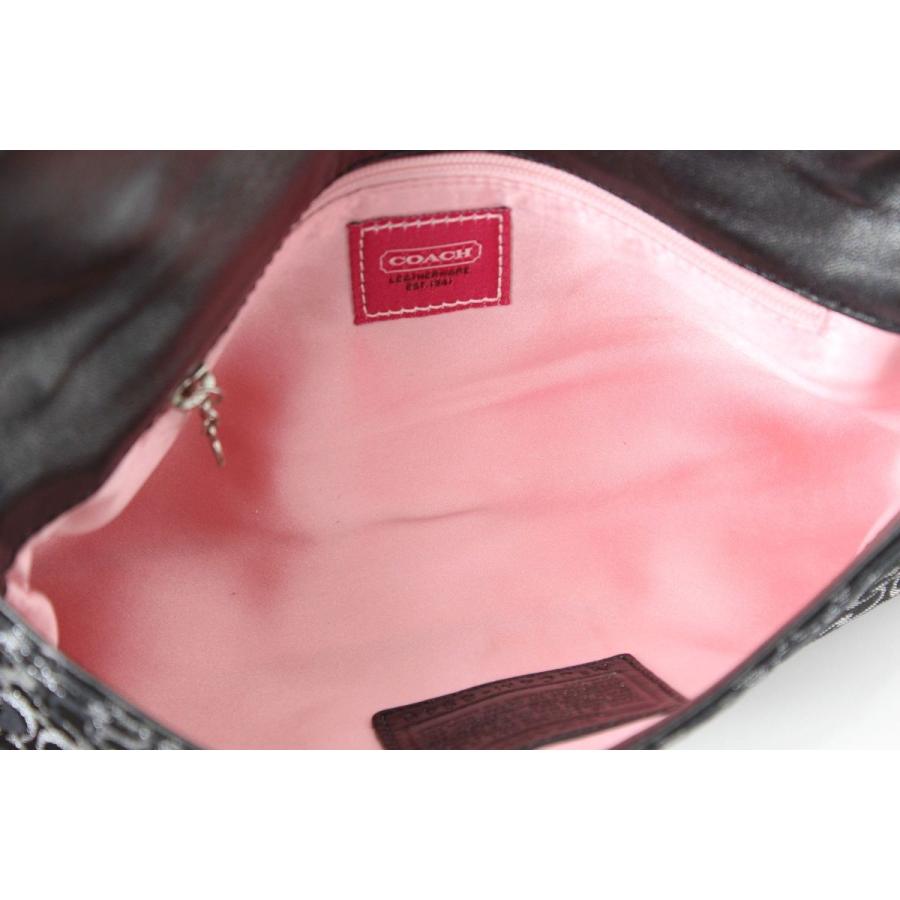 COACH COACH/コーチ ハンドバッグ ポーチ シグネチャー ブラック COACH COACH/コーチ ハンドバッグ ポーチ シグネチャー ブラック