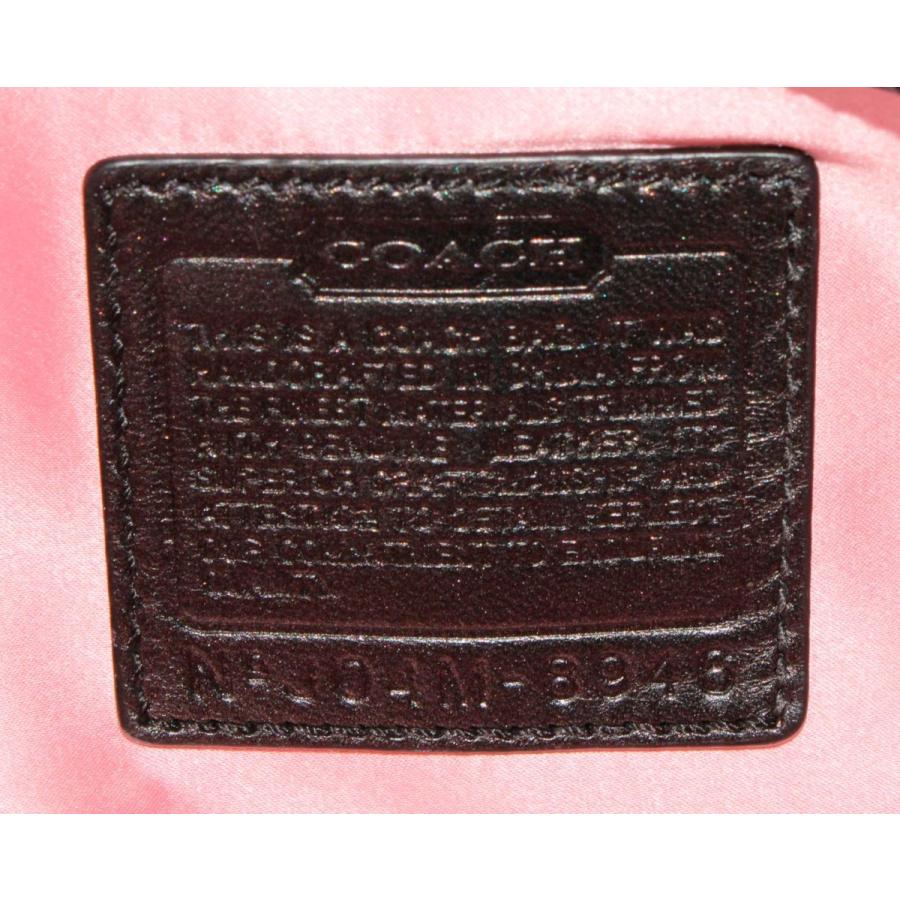 COACH（コーチ） ハンドバッグ ポーチ シグネチャー ブラック 8946 NT