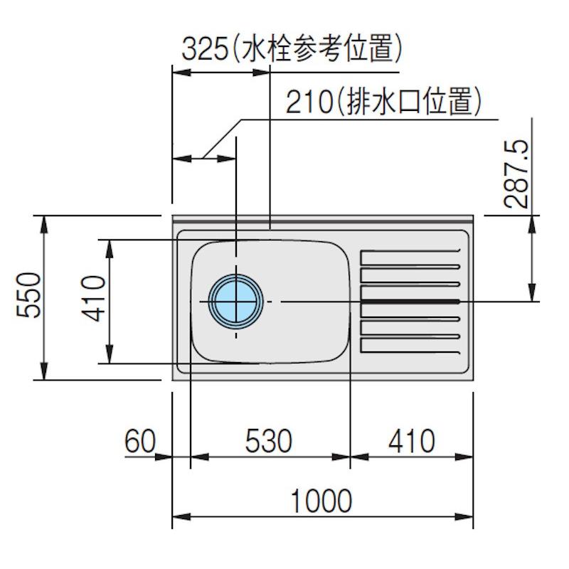 【美品✨ クリナップ　クリンプレティ　流し台+コンロ台+付属品セット】 クリナップ クリンプレティ 間口2400mm キッチンセットプラン(流し台