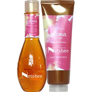 デミ ヘアシーズンズ アロマシロップス アイランドフラワー シャンプー＆トリートメント 2点セット / 250mL+240g | HAIR SEASONS aroma syrups